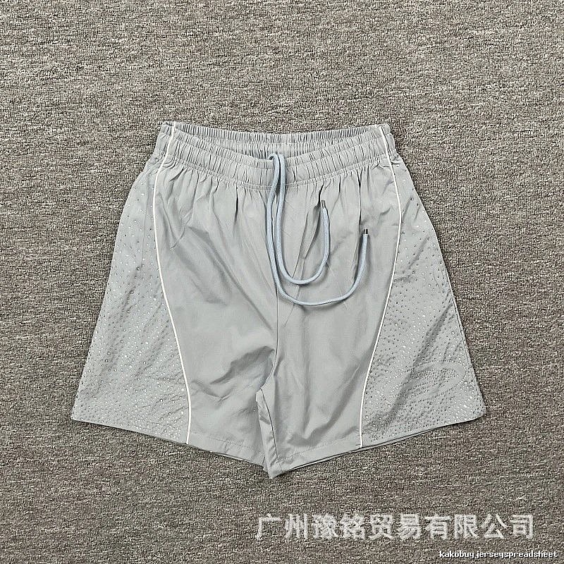 Corteiz Breathable Street Style Grey Sports Shorts