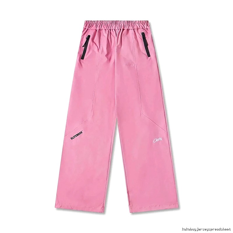 Corteiz Elitework Trendy and Cool Style Pink Pants
