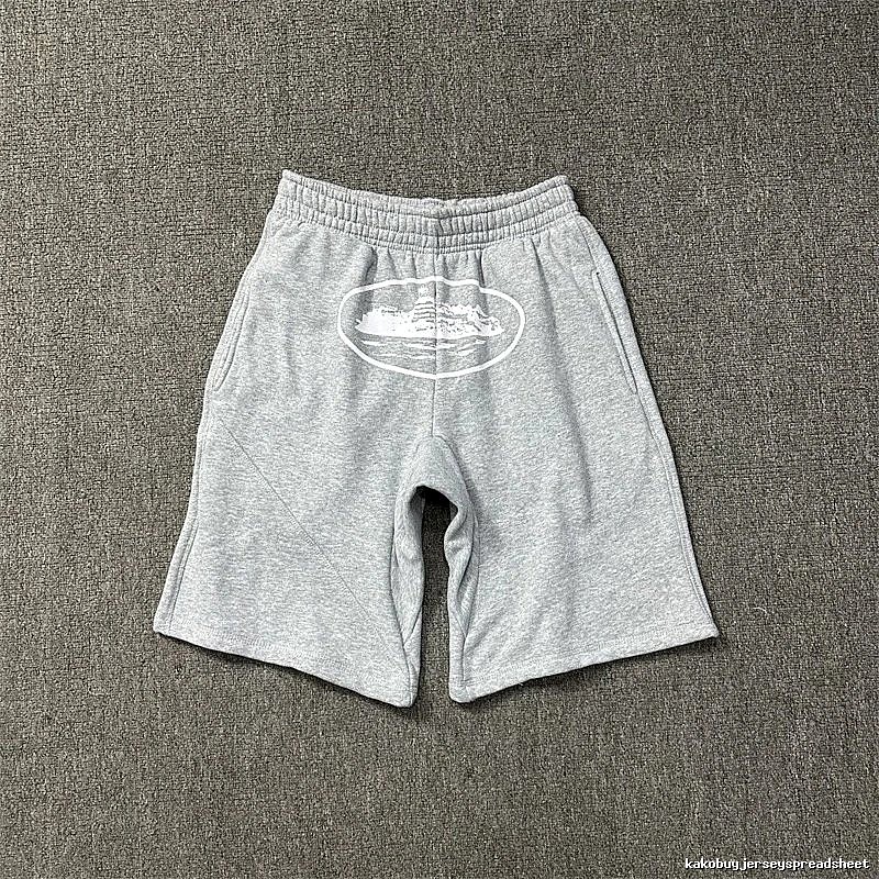 Corteiz grey trendy brand shorts