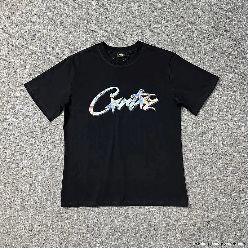 Corteiz Logo Detail Logo T-shirt Black Corteiz with Relaxed Feel