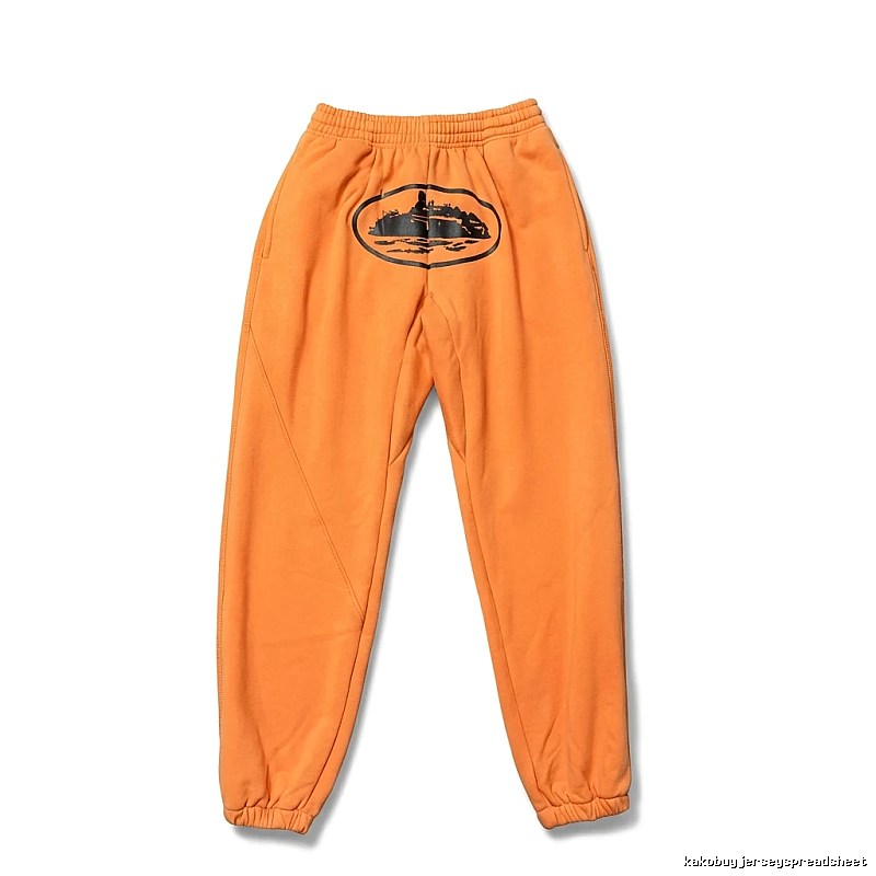 Corteiz Orange Casual Sweatpants