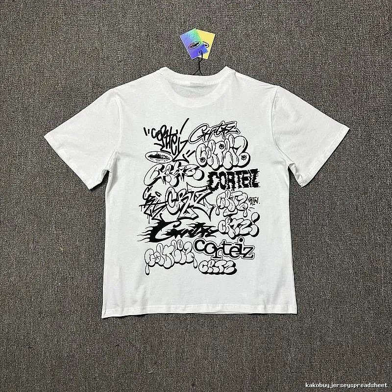 Corteiz Resort Logo T-shirt Black Corteiz with Premium Look