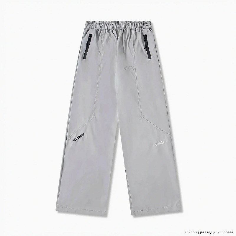 Corteiz Workwear Style Light Grey Trousers