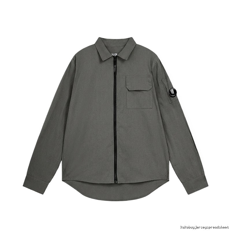C.P. Grey Workwear Style Shirt