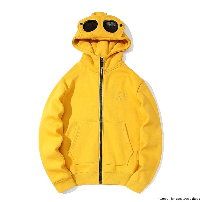 C.P. Trendy and Cool Style Yellow Hoodie