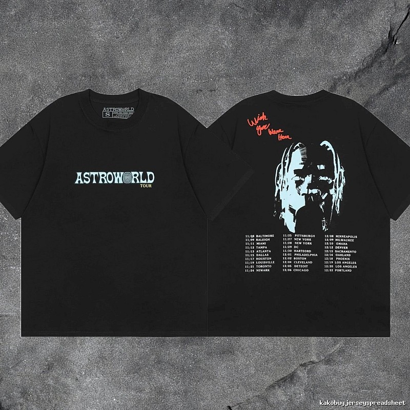 Denim Tears Black Graphic T-Shirt Easy Pairing