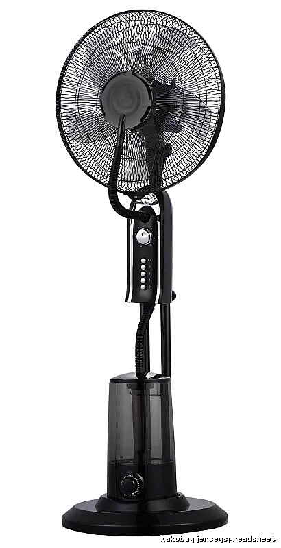 Desktop Pedestal Cooling Fan For Remote Cooling 16-inch Mechanical Control eu Plug