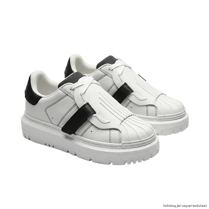Dior black and white minimalist style board shoes