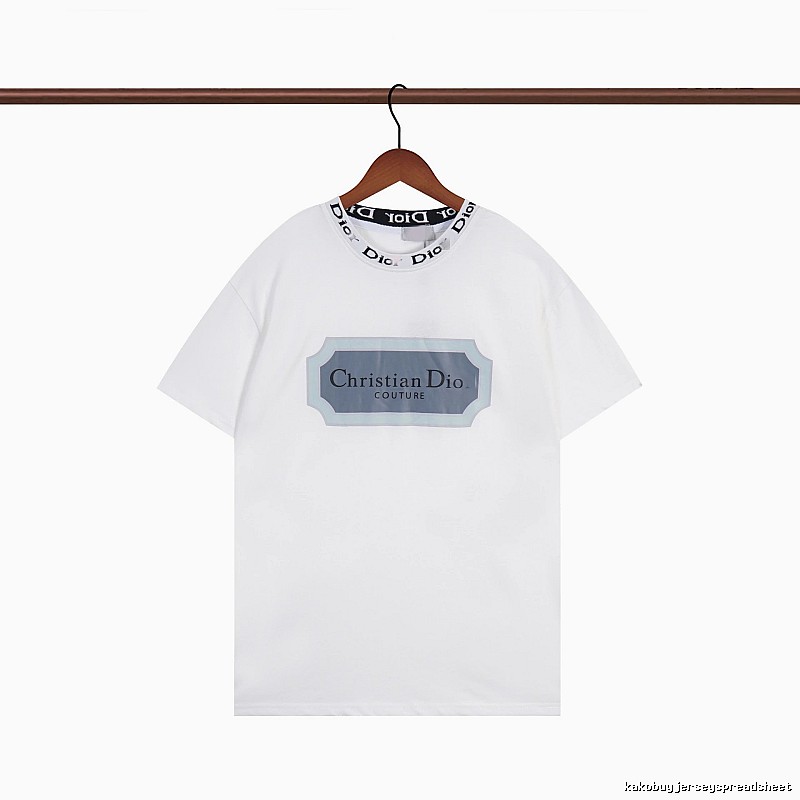 Dior Couture Minimalist Style White Short-sleeve T-shirt