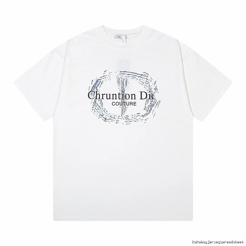 Dior Couture Trendy Style White Short-sleeve T-shirt