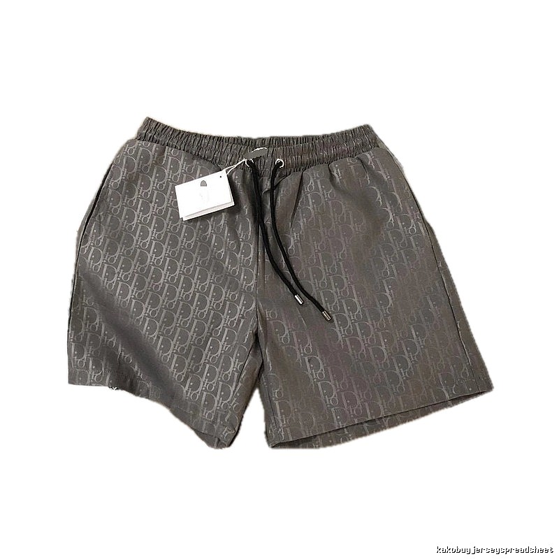 Dior Oblique All-over Print Casual Grey Shorts
