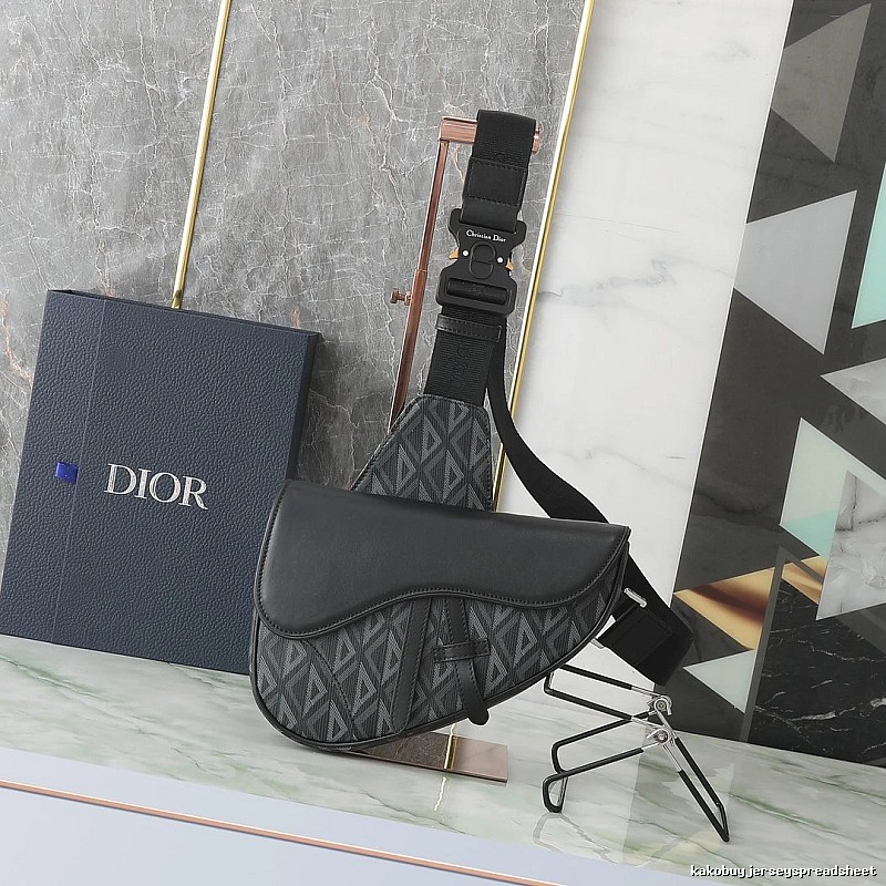 Dior Saddle bag Black Oblique