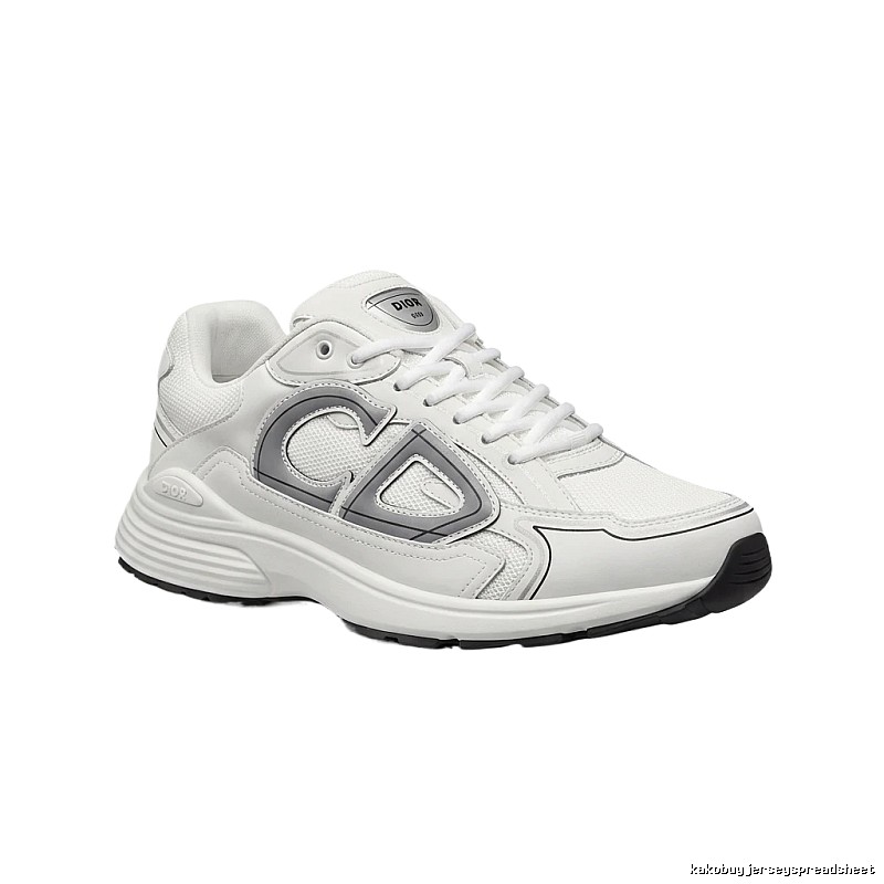 Dior series retro-style white shoes
