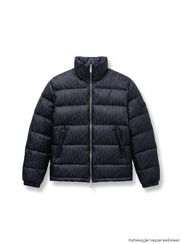 Dior's classic fashionable black down jacket