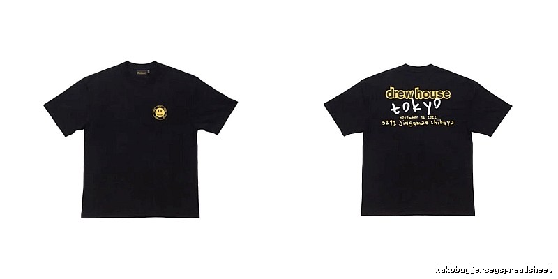 DrewHouse Tokyo Limited Street Style Black T-Shirt