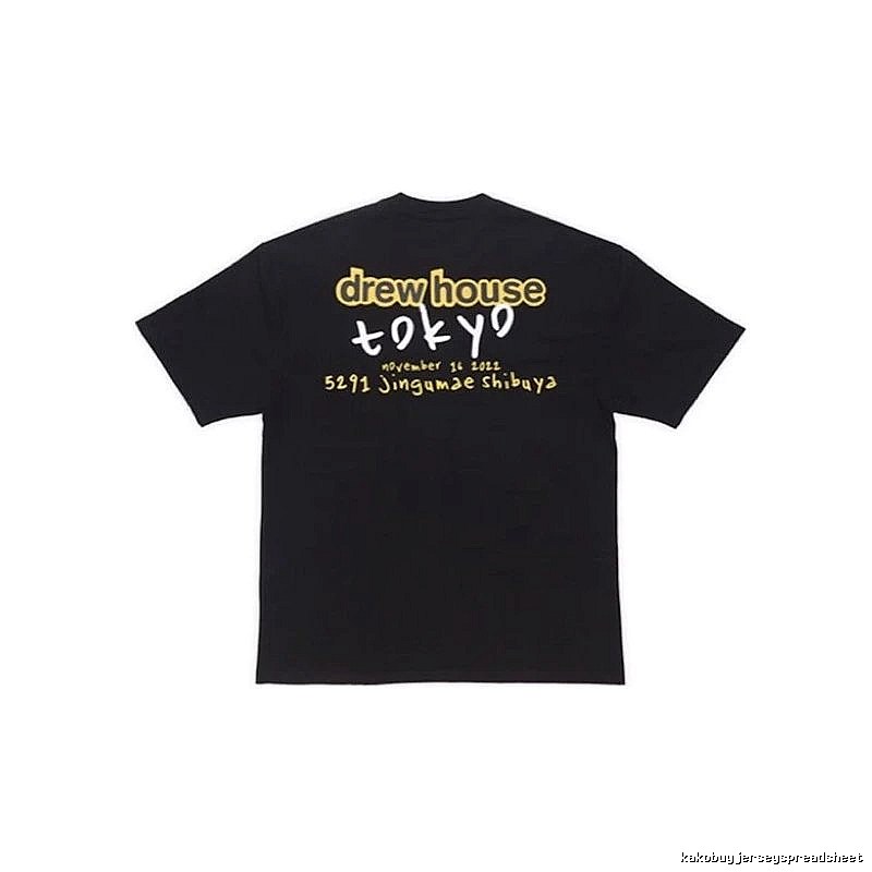DrewHouse Tokyo Limited Street Style Black T-Shirt