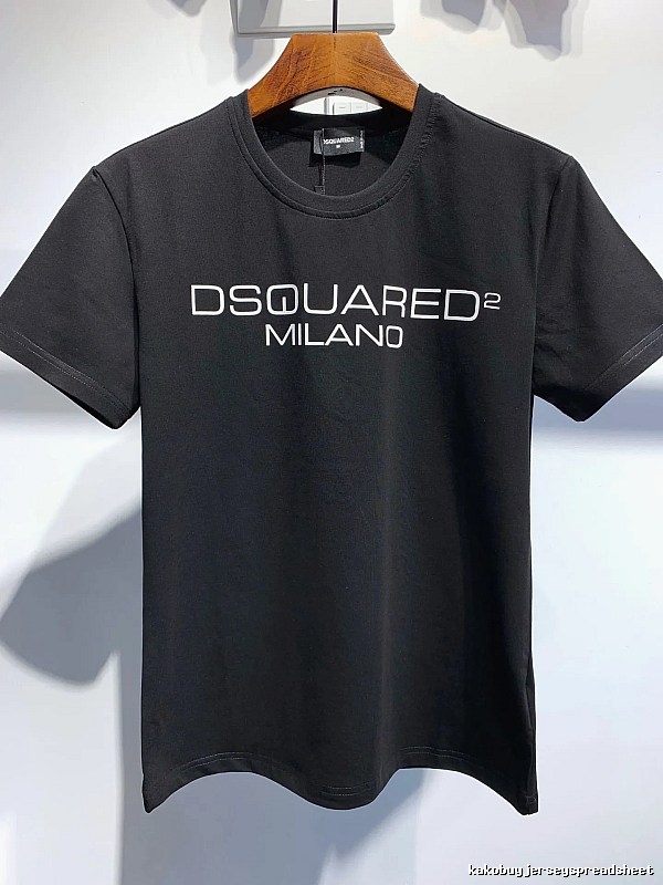 DSQUARED2 Milan Minimalist Style Black T-Shirt