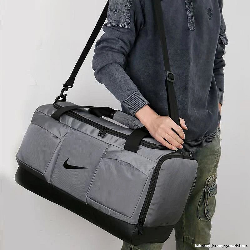 Duffel Bag by Nike with Gray Nike Duffel