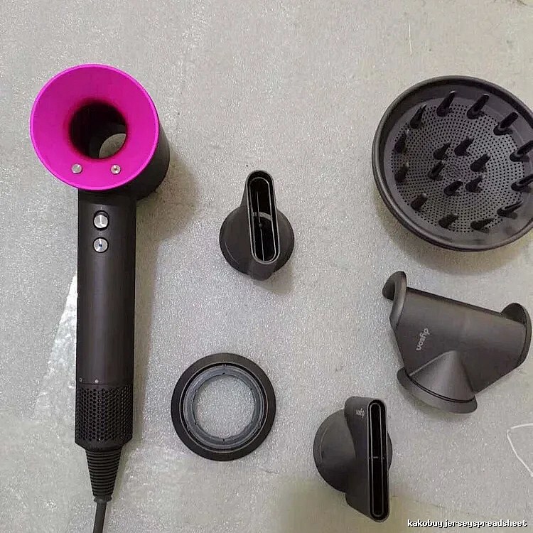 Dyson Supersonic Hair Dryer Set in Black and Fuchsia