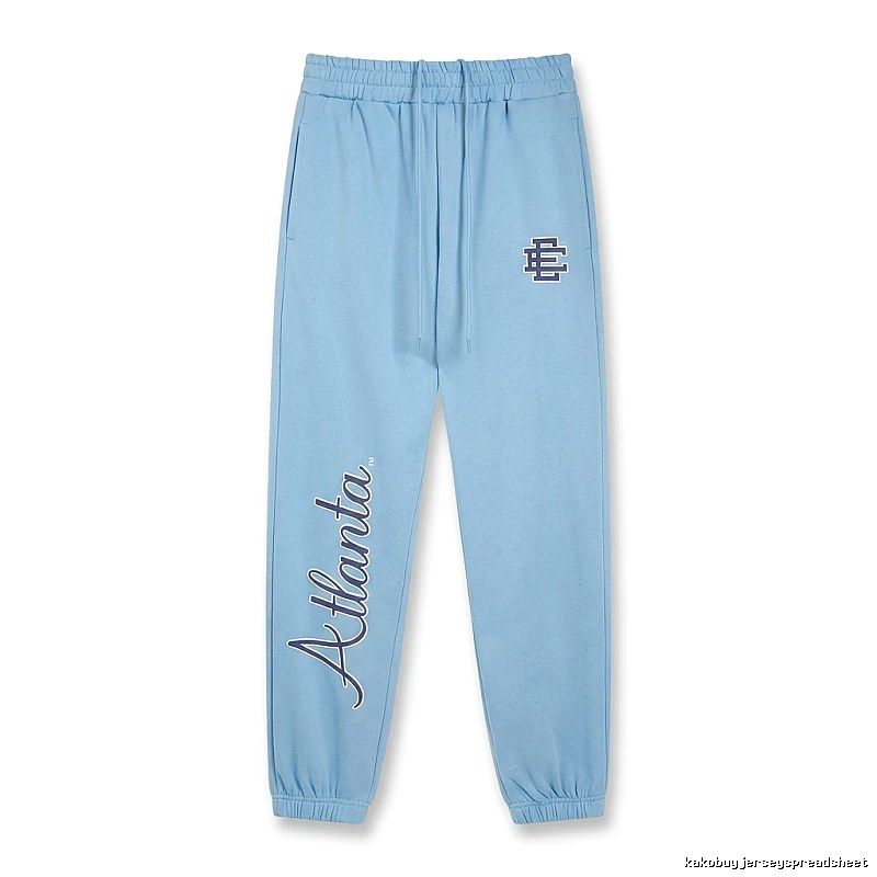 Eric Emanuel Atlanta light blue sweatpants