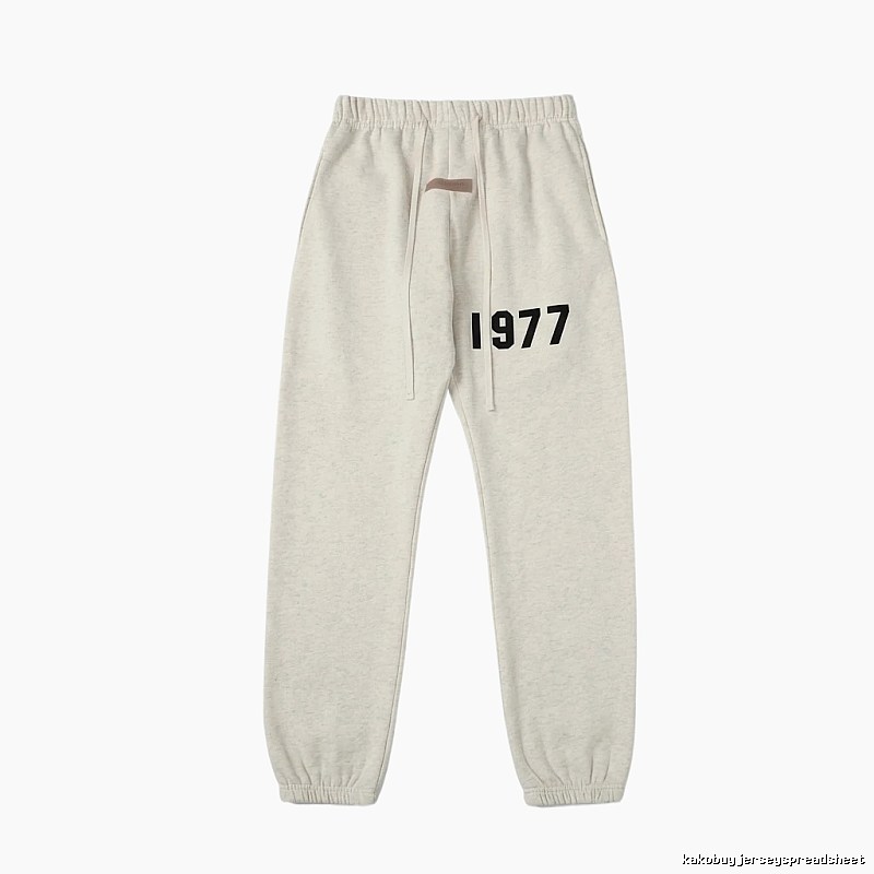 ESSENTIALS 1977 Casual Style Beige Sweatpants