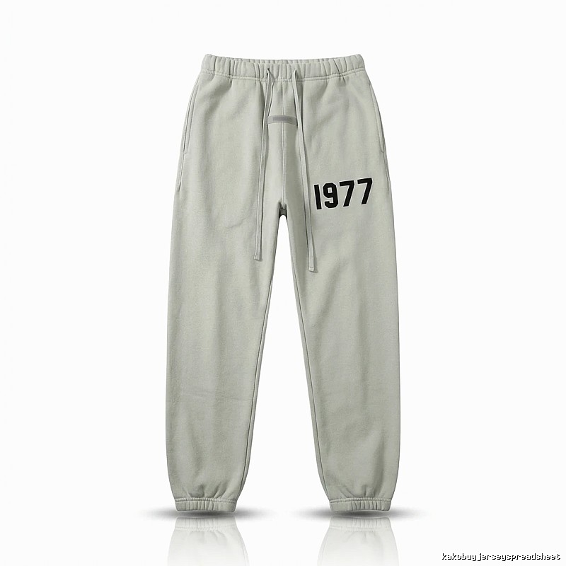 ESSENTIALS 1977 Casual Style Light Gray Sweatpants