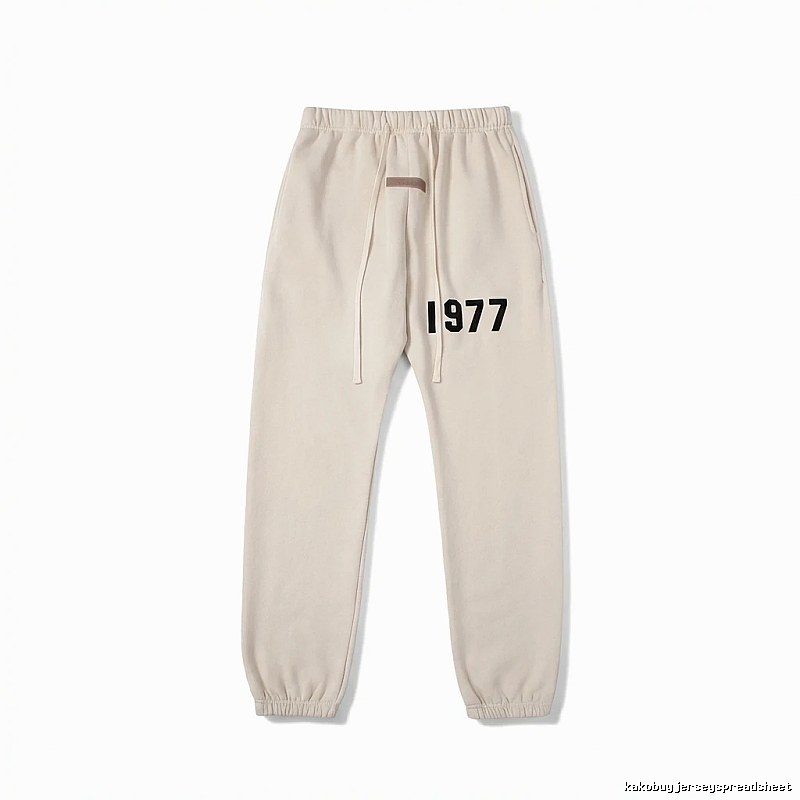 ESSENTIALS 1977 Minimalist Style Beige Pants