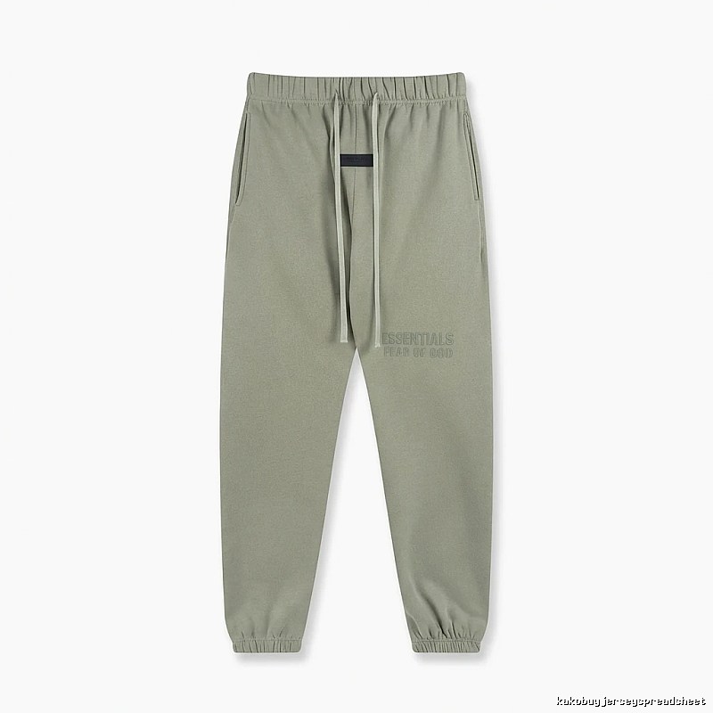 ESSENTIALS Basic Casual Khaki Pants