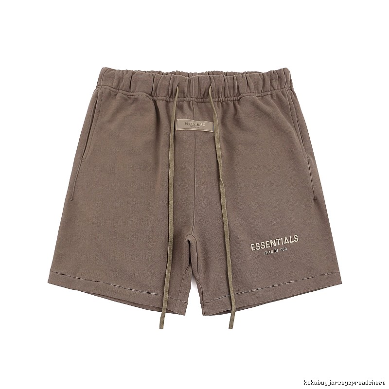 ESSENTIALS Basic Khaki Shorts