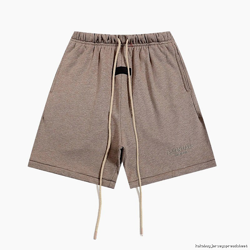 ESSENTIALS Basic Khaki Shorts