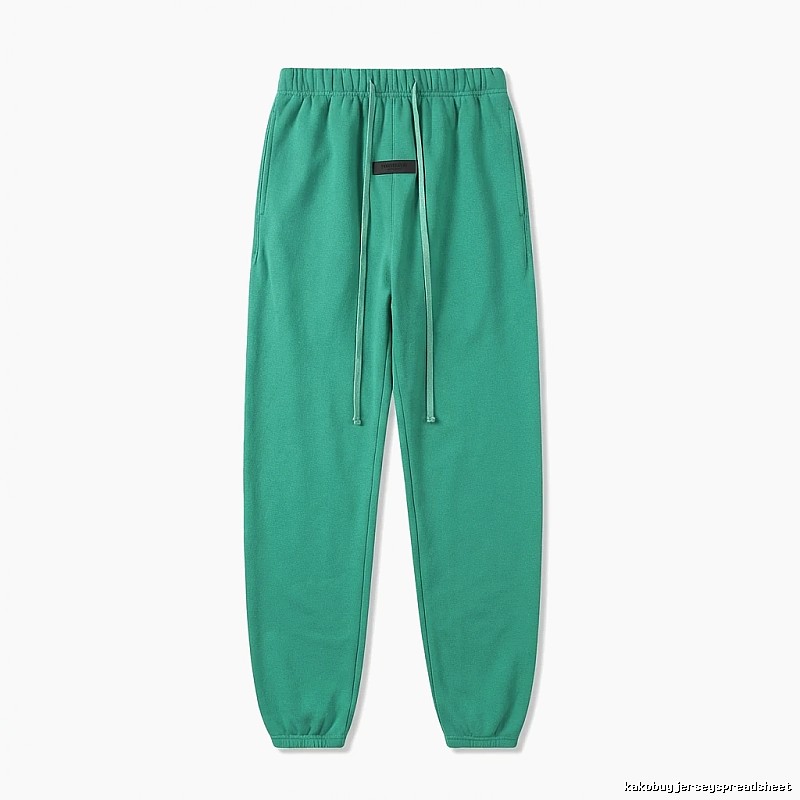 ESSENTIALS Basic Style Casual Green Pants