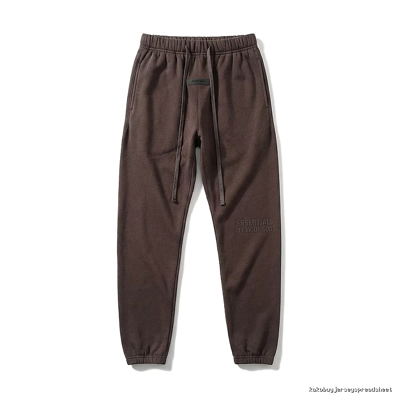 ESSENTIALS Casual Dark Brown Sweatpants