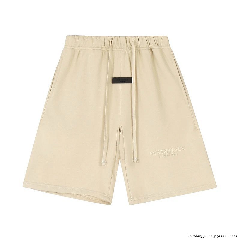 ESSENTIALS casual style beige shorts