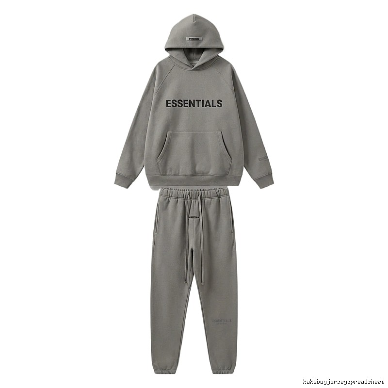 ESSENTIALS grey casual suit