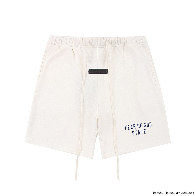 ESSENTIALS minimalist style white shorts
