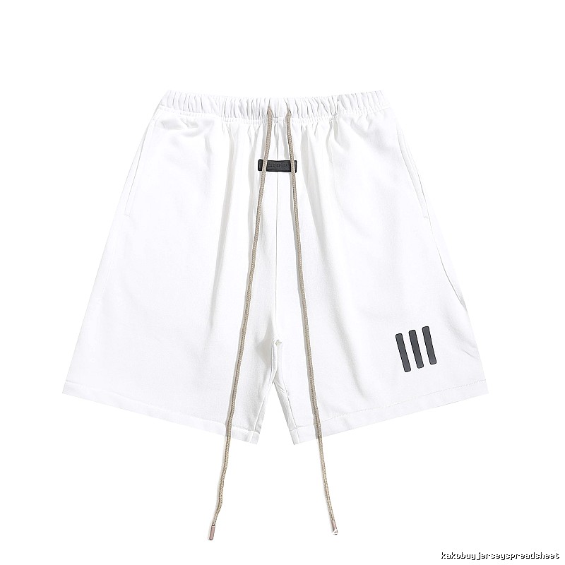 ESSENTIALS minimalist style white shorts