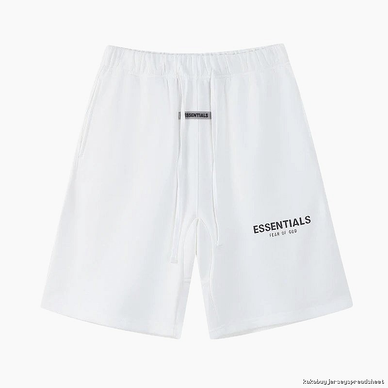 ESSENTIALS minimalist style white shorts