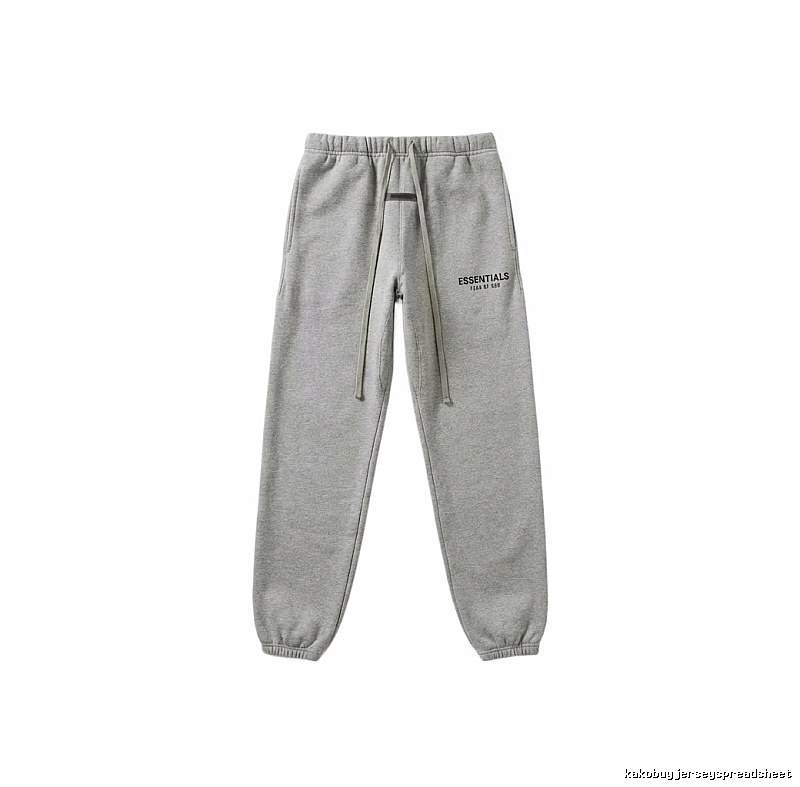 ESSENTIALS Simple Gray Sweatpants