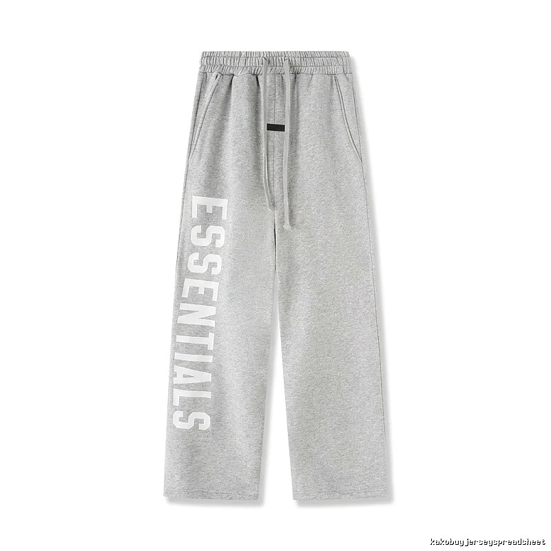 ESSENTIALS Simple Style Gray Sweatpants