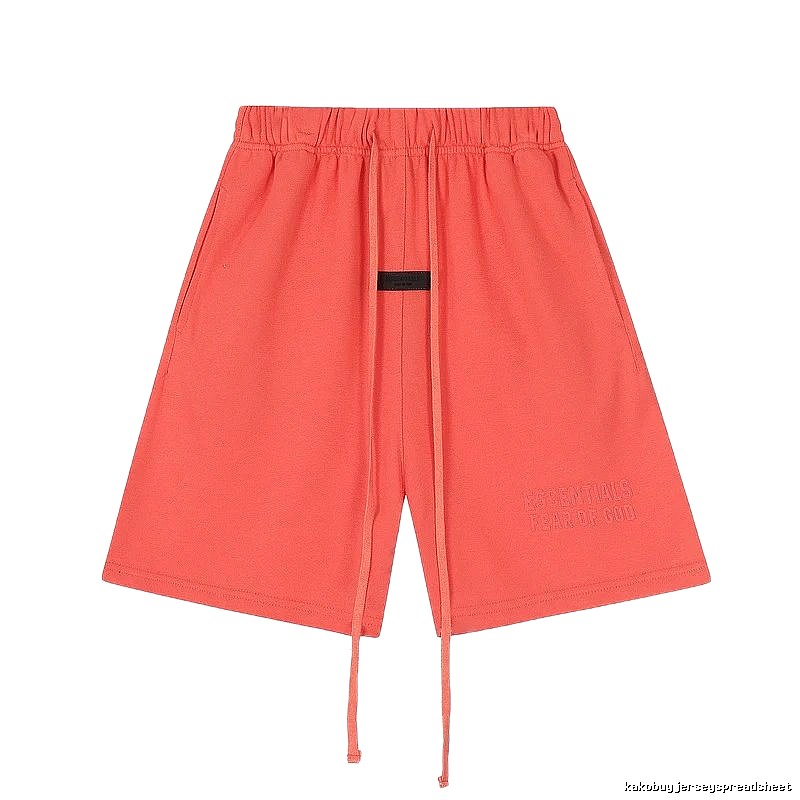 ESSENTIALS Simple Style Orange Shorts