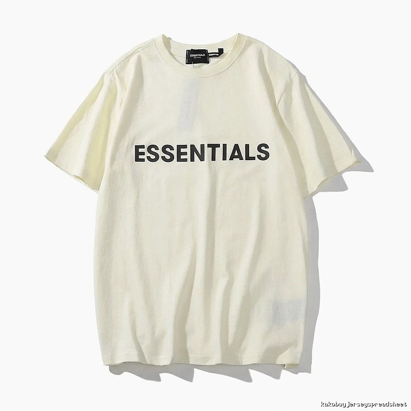 ESSENTIALS Simple White T-shirt