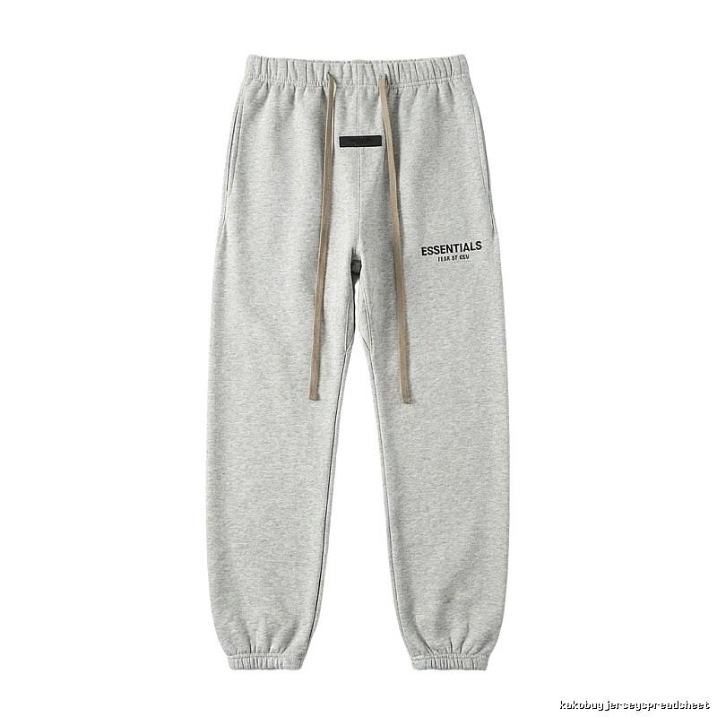 ESSENTIALS Trendy Brand Light Gray Sweatpants
