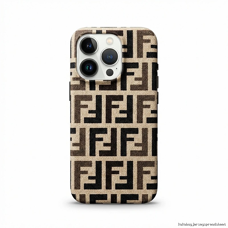 Fendi FF Monogram iPhone Case