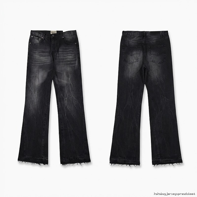 Gallery Dept. Distressed Black Jeans