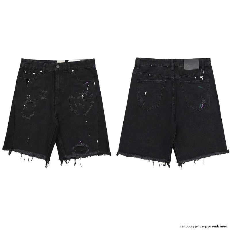 Gallery Dept Graffiti Style Black Shorts