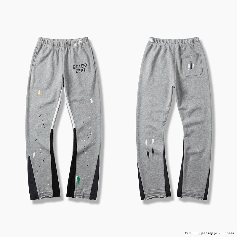 Gallery Dept Graffiti Style Gray Sweatpants