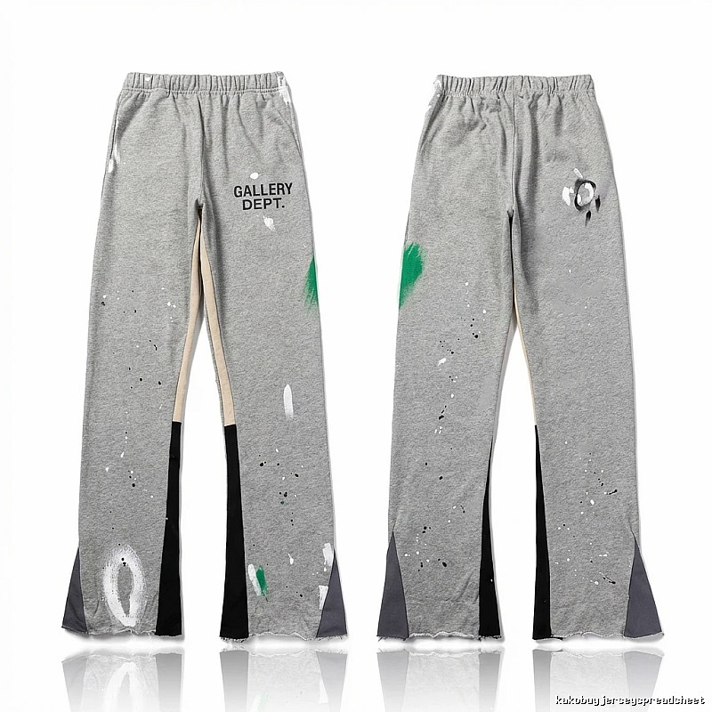 Gallery Dept Graffiti Style Grey Trousers