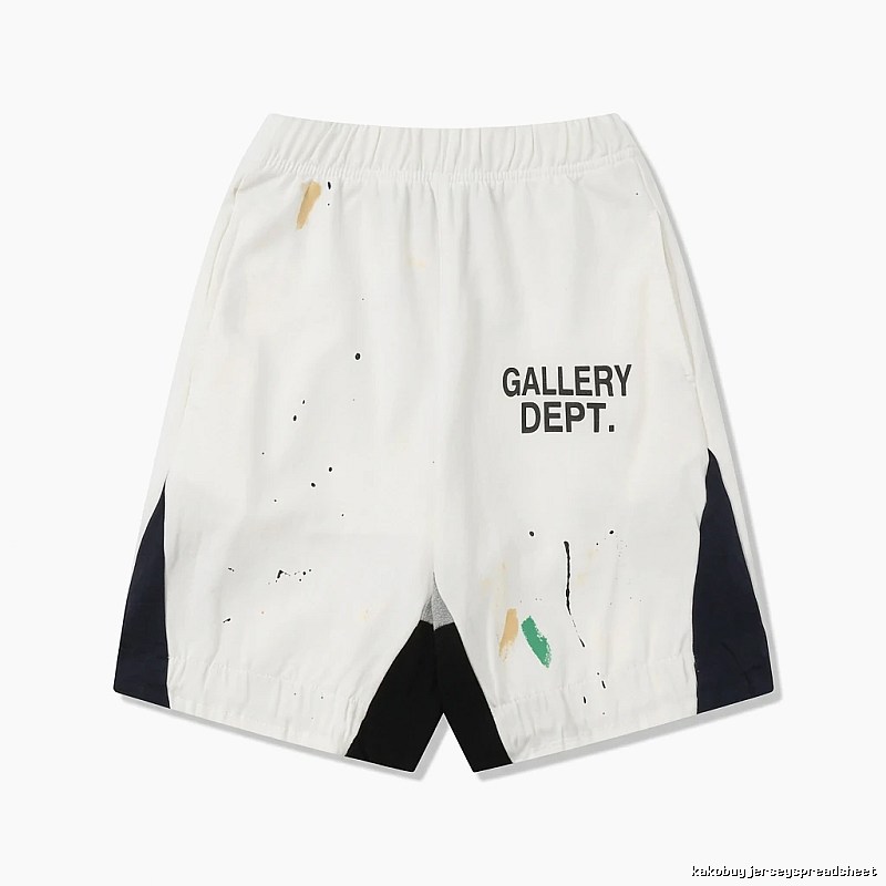 Gallery Dept Graffiti-style White Shorts