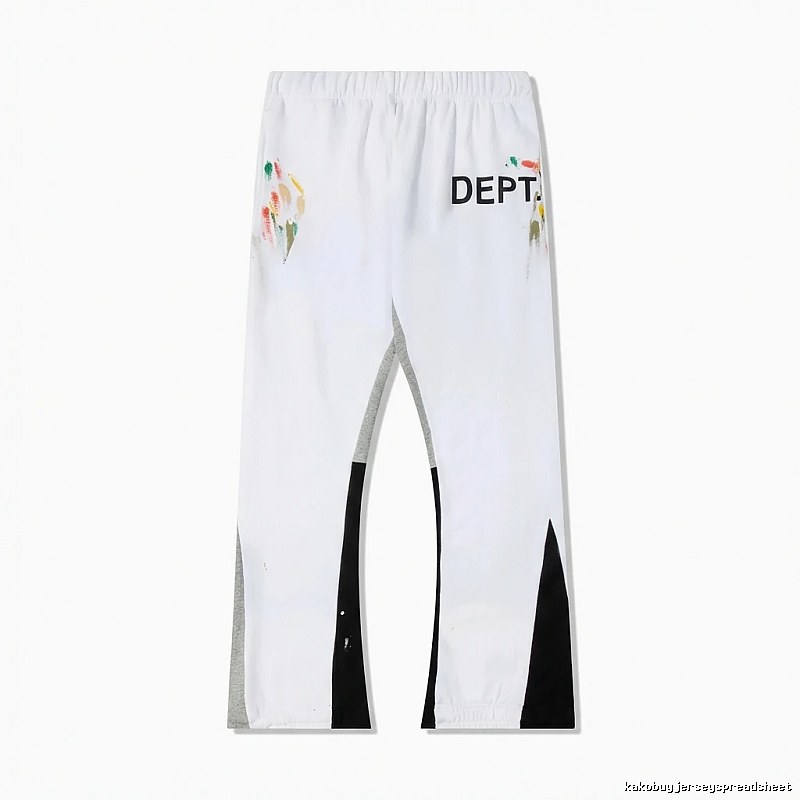 Gallery Dept Graffiti Style White Trousers