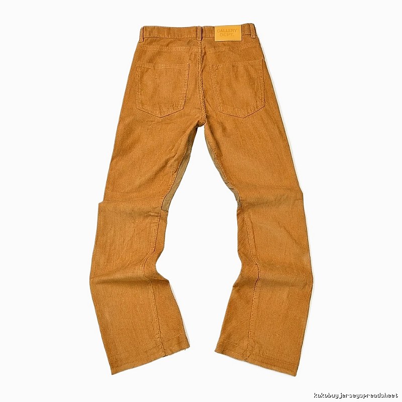 Gallery Dept Retro Brown-Yellow Long Trousers
